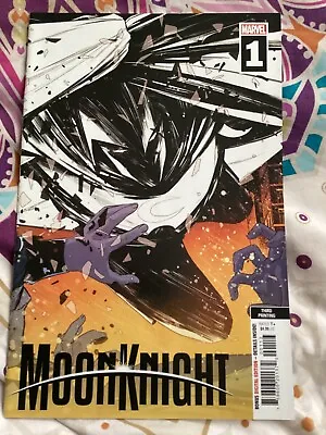 Buy MOON KNIGHT 1. 2021 VERY RARE 3rd PRINT THE MISSION JED MacKAY. • 4.99£