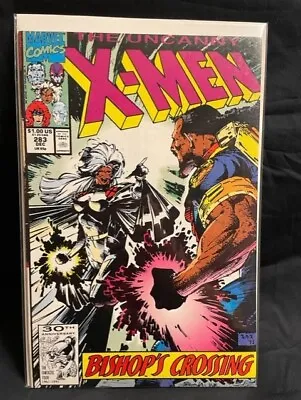 Buy Uncanny X-Men #283 Byrne Portacio 1st Full Bishop VF / NM (9.0) Marvel 1991 • 12£