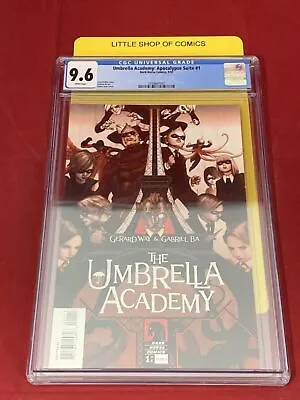 Buy Umbrella Academy Apocalypse Suite #1 CGC 9.6 Gerard Way Gabriel Ba James Jean • 95.33£