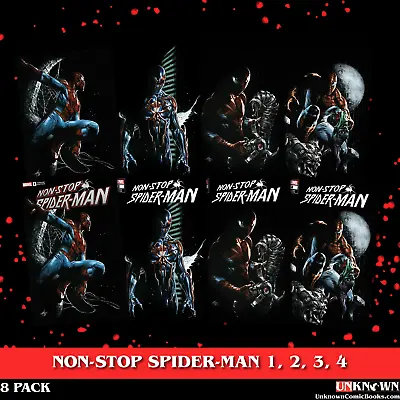 Buy [8 Pack] Non-stop Spider-man 1-4 (1, 2, 3, 4) Unknown Comics Gabriele Dell'otto • 42.53£