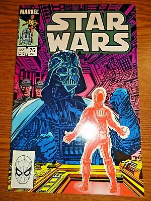 Buy Star Wars #76 Darth Vader Cover VF+ Lando Droids C-3PO 1st Print Marvel Disney + • 12.64£