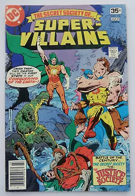 Buy The Secret Society Of SUPER VILLAINS #15 - DC Comics July 1978 FN+ 6.5 • 6.99£