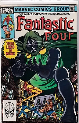 Buy Fantastic Four #247 (1982) 1st Kristoff Vernard VF/NM Marvel Comics • 3.96£