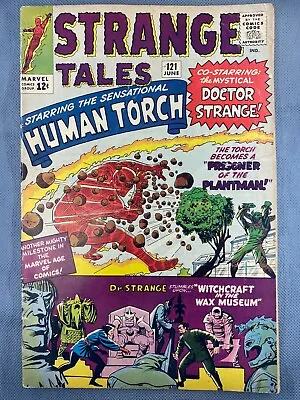 Buy Strange Tales (1951) #121 VG/FN (5.0) Human Torch Doctor Strange • 55.96£