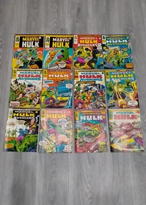 Buy X12 Hulk Marvel 1976 Comic Bundle 188 191 204 205 206 207 208 209 211 212 221 + • 27.50£