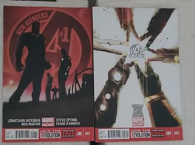 Buy New Avengers (Volume 3) 1 & 2 Set (Illuminati Black Panther) • 7.99£