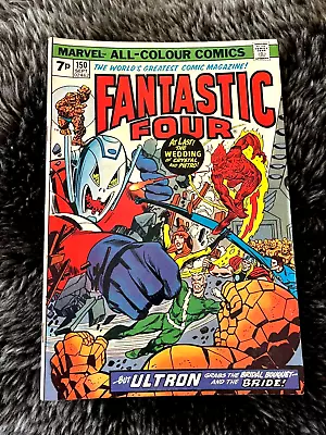 Buy Fantastic Four #150 September 1974 - Crystal And Quicksilver Wedding - Very Fine • 2.50£