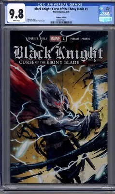 Buy Black Knight: Curse Of The Ebony Blade #1  Walmart Variant Edition  CGC 9.8 • 79.44£