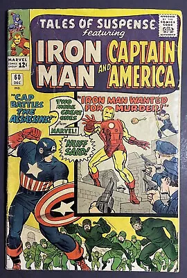 Buy Tales Of Suspense #60 1964 2nd Hawkeye - Iron Man W/ Thor - Captain America NICE • 93.82£