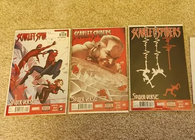 Buy Scarlet Spiders #1-3 - First Printing - Complete Lot - Spider-Verse • 4.77£