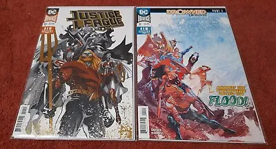 Buy Justice League #10 And #11 Drowned Earth (DC 2018) VF/NM Condition • 4£