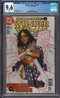 Buy Wonder Woman #196 - CGC 9.6 - Hughes Cover • 64.25£