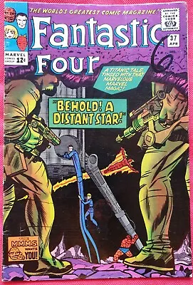 Buy Fantastic Four 37 Marvel Silver Age 1965  • 59£