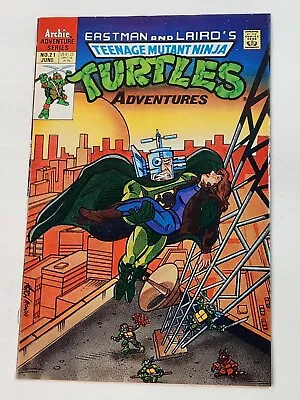 Buy Teenage Mutant Ninja Turtles Adventures 21 DIRECT Archie Comics Copper Age 1991 • 7.99£