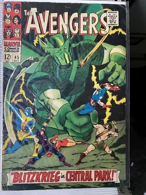 Buy AVENGERS #45  1967 Hercules Joins The Avengers SUPER-ADAPTOID APPEARANCE • 59.99£