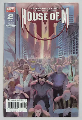 Buy House Of M #2 - 1st Printing Marvel Comics August 2005 VF+ 8.5 • 7.25£