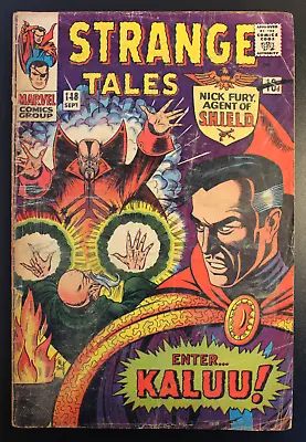 Buy Strange Tales #148 Marvel Comics 1966 Dr Strange And Nick Fury - Good • 13£
