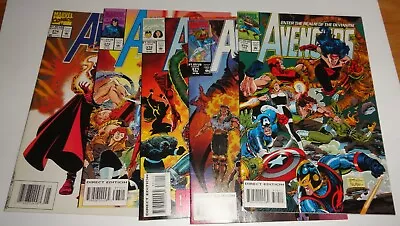 Buy Avengers #370,371,372,373,374 Nm+ 9.6  1994 • 15.51£