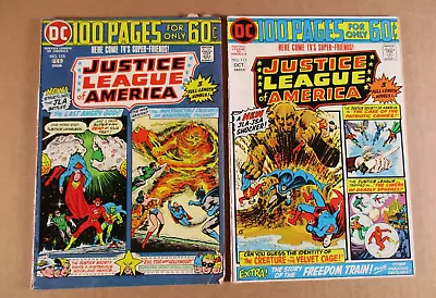 Buy DC Comics 100 Pages Justice League Of America 113 115 Bronze Age • 9.88£