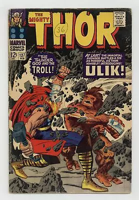 Buy Thor #137 GD+ 2.5 1967 • 12.79£