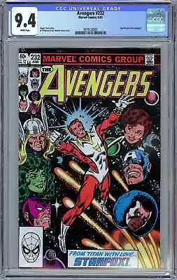 Buy Avengers #232 (1983)  1st Appearance Of Eros As Starfox. Joins Avengers. CGC 9.4 • 44.13£