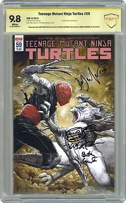 Buy Teenage Mutant Ninja Turtles #59B CBCS 9.8 SS 2016 19-3FE1CA8-077 • 91.94£