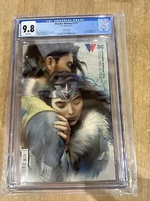 Buy Wonder Woman #773 - Joshua Middleton Cardstock Variant Cover - Dc Comics/2021 • 47.96£