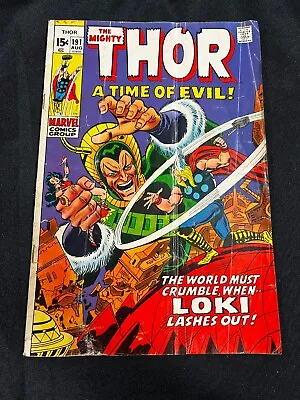 Buy 1971 August Issue #191 Marvel The Mighty Thor 1st Durok The Demolisher AA CB1 • 10.24£
