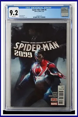 Buy Spider-Man 2099 #8 CGC Graded 9.2 Marvel May 2016 White Pages Comic Book. • 52.43£