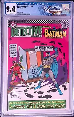 Buy D.C Comics Detective Comics 364 6/67 FANTAST CGC 9.4 White Pages • 304.38£