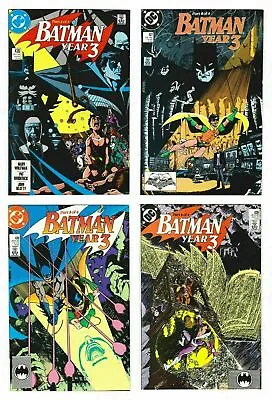Buy BATMAN #436-439 YEAR 3 PART 1- 4 Full Set (DC 1989) 1 Per Person • 19.99£