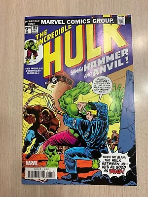 Buy Incredible Hulk 182 Nm/mt White Pages Facsimile 2020 Original 1982 2nd Wolverine • 20.11£