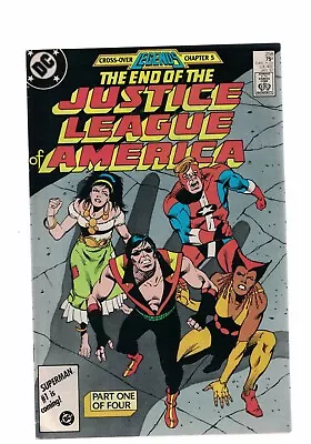 Buy DC Comics Justice League Of America No 258 January 1987  75c USA  • 4.99£