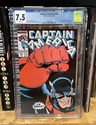 Buy Captain America #25 🔑🔑 - CGC 7.5 - 1989 - John Walker Becomes U.S. Agent • 75£