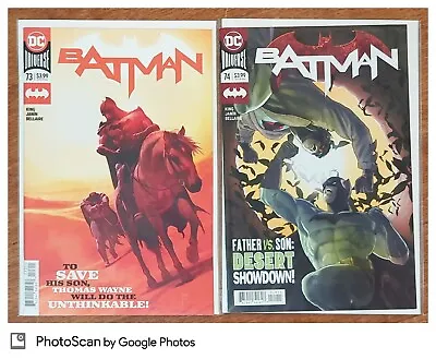 Buy Batman #73, 74 Lot Thomas Wayne (Flashpoint) App DC Comics 2016 • 6.43£