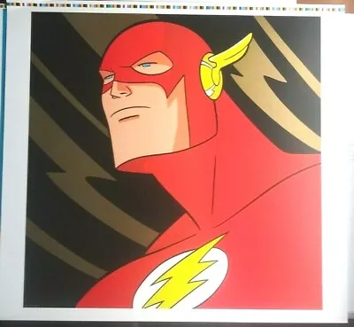 Buy Justice League Animated Flash Dc Comics Lithograph Warner Brothers Vintage 90s • 128.30£
