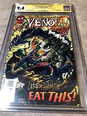 Buy Venom Sinner Takes All 2 CGC 3XSS 9.4 Hama Koblish Slott 9/1995 Sin Eater Movie • 142.99£