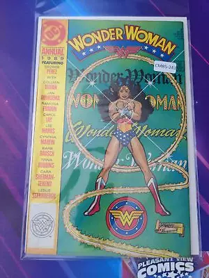 Buy Wonder Woman Annual #2 Vol. 2 High Grade Dc Annual Book Cm85-241 • 7.90£