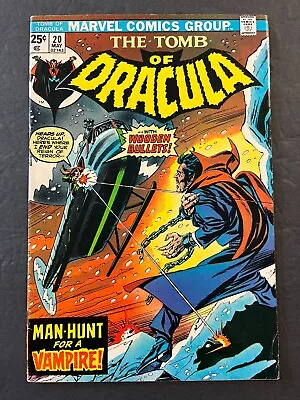 Buy 1974 Issue #20 Marvel Comics The Tomb Of Dracula Vintage Bronze Horror 62722b • 19.98£