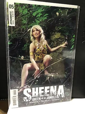 Buy SHEENA, QUEEN OF THE JUNGLE #5D Cosplay Photo Cover Dynamite • 6.38£