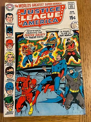 Buy Justice League Of America Issue 82 Aug 1970 - Free Post • 20£