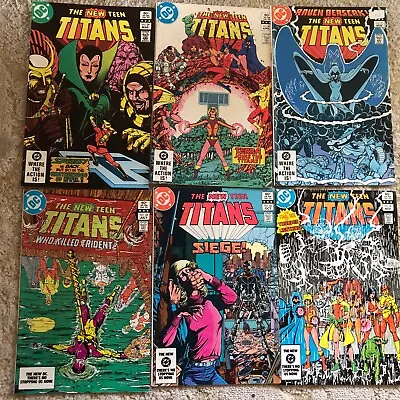 Buy The New Teen Titans / DC Comics / 1983 / Issues 29,30,31,33,35,36 • 15£