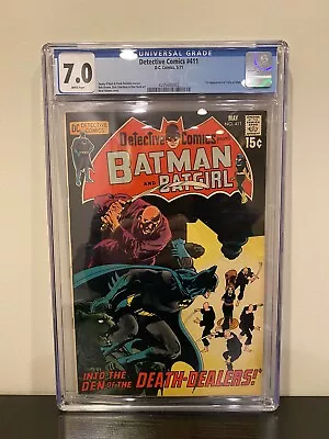 Buy Detective Comics #411 - First App Talia Al Ghul 1971 CGC 7.0 White Pages!! ❄️❄️ • 344.25£
