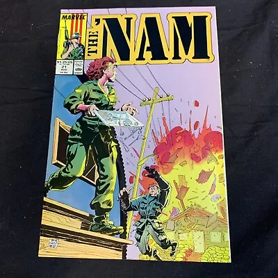 Buy The 'nam #21 Marvel 1988 Comic Book Graphic Novel Army Military Kg War • 10.25£