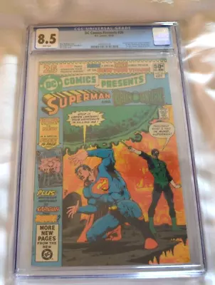 Buy DC Comics Presents #26 CGC 8.5 First Appearance Of The New Teen Titans!!! • 148.70£