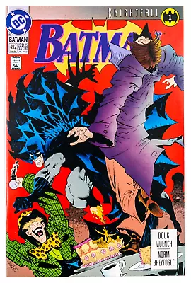 Buy Batman #492 (1993 DC Comics) Knightfall 1 Story Begins! Bane App. NM- • 10.28£