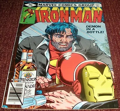 Buy Iron Man #128  Demon In A Bottle  Marvel Comics 1979 - VG • 47.51£