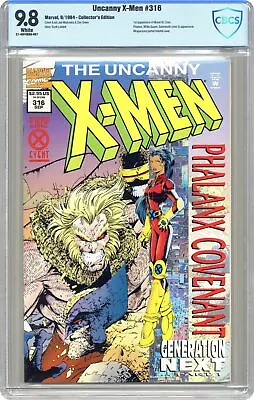 Buy Uncanny X-Men #316 Direct Foil Variant CBCS 9.8 1994 21-40F4BBA-067 • 48.04£
