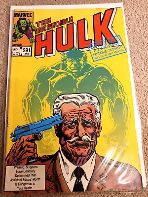 Buy The Incredible Hulk No. 291, VG- • 4.35£