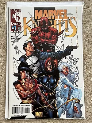 Buy Marvel Knights #1, NM, From 2000. Daredevil, Punisher, Black Widow • 5£